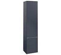 Villeroy und Boch Subway 3. 1930 C58700VQ 40x171x36.2cm, charnière droite / poignée aluminium brillant, bleu marine