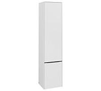 Villeroy und Boch Subway 3. 1930 C58701VF 40x171x36.2cm, charnière droite / poignée Volcano noir, blanc pur