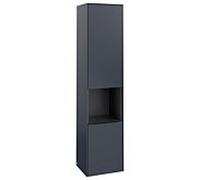 Villeroy und Boch Subway 3. 1930 C58901VQ 40x171x36.2cm, charnière droite / poignée Volcano noir, bleu marine