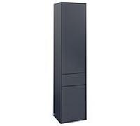 Villeroy & Boch Subway 3.0 - Armoire avec 2 portes & 1 tiroir coulissant & charnières à gauche 400x1710x362mm bleu marine/bleu marine