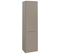 Villeroy und Boch Subway 3. 1930 C59300VM 40x171x36.2cm, charnière droite / poignée aluminium brillant, taupe