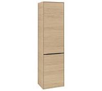 Villeroy und Boch Subway 3. 1930 C59301VJ 40x171x36.2cm, charnière droite / poignée Volcano noir, chêne nordique