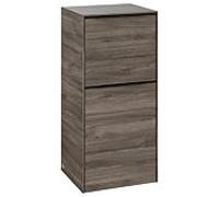 Villeroy und Boch Subway 3. 1930 C59401RK 40x86x36.2cm, charnière gauche / poignée Volcano black, stone oak