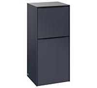 Villeroy und Boch Subway 3. 1930 C59501VQ 40x86x36.2cm, charnière droite / poignée Volcano noir, bleu marine