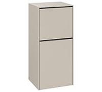 Villeroy und Boch Subway 3. 1930 C59502VN 40x86x36.2cm, charnière droite / poignée monochrome, gris cachemire