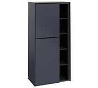 Villeroy und Boch Subway 3. 1930 C59801VQ 57,4x120x36,2 cm, charnière gauche / poignée Volcano noir, bleu marine