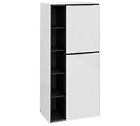 Villeroy und Boch Subway 3. 1930 C59901VE 57,4x120x36,2cm, charnière droite / poignée Volcano noir, blanc brillant