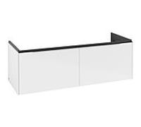 Villeroy und Boch Subway 3. 1930 C60101VE 127,2x42,9x47,8cm, sans LED / poignée Volcano noir, blanc brillant