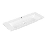 Villeroy und Boch Subway 3. 1930 vasque 4A70D201 130x47cm, avec 2000 / sans trop-plein, blanc