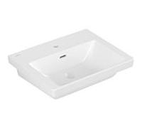 Villeroy und Boch Subway 3. 1930 vasque 4A70F4RW 55x44cm, avec 2000 / avec trop-plein, pierre blanche C-plus