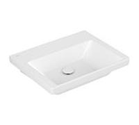 Villeroy und Boch Subway 3. 1930 vasque pour meuble-lavabo 4A7063RW 60x47cm, sans trou pour robinetterie / sans trop-plein, blanc pierre C-plus