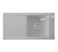 Villeroy und Boch Timeline 60 Évier plat à chasse d'eau 67900FR1 Spülbecken , blanc