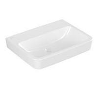 Villeroy und Boch Vasque à encastrer / à poser O.novo 4A416FT2 60x46cm, carrée, sans trou pour robinetterie, sans trop-plein, blanc AntiBac C-plus