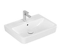 Villeroy & Boch O.novo - Waschbecken 600x460mm mit Überlauf geschliffen weiß CeramicPlus