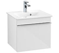 Villeroy und Boch Venticello A93101DH 46,6 x 42 x 42,6 cm, poignée chromée, Glossy White