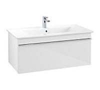 Villeroy und Boch Venticello A93501DH 95,3 x 42 x 50,2 cm, poignée chromée, Glossy White