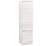 Villeroy und Boch Venticello A95105E8 40,4 x 154,6 x 37,2 cm, gauche, poignée en cuivre, White Wood
