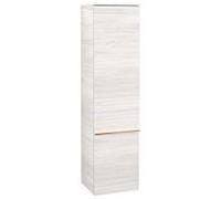 Villeroy & Boch Venticello - Armoire avec 1 porte & charnières à droite 404x1546x372mm bois blanc/bois blanc