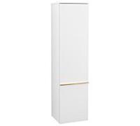 Villeroy und Boch Venticello A95115MS 40,4 x 154,6 x 37,2 cm, droite, poignée en cuivre, White Matt