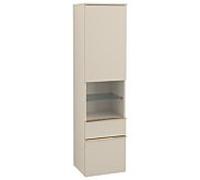 Villeroy und Boch Venticello A95215VK 40,4 x 154,6 x 37,2 cm, droite, poignée en cuivre, gris doux