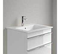 Villeroy und Boch Venticello lavabo 412460RW 60x50cm, pierre blanche C-plus, avec trou pour robinetterie, avec trop-plein