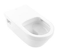 Villeroy et Boch Lavage mural ViCare WC 5649R201 blanc , DirectFlush, sortie horizontale