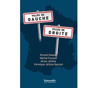 Villes de gauche, villes de droite - Trajectoires politiques - Richard Nadeau - Presses De Sciences Po - broché - Essai