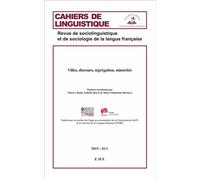 Villes, discours, ségrégation, minorités 2015 - 41.1 - Marie Madeleine Bertucci - Eme Et Intercommunications - broché - Essai