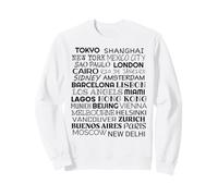 Villes du Monde Sweatshirt