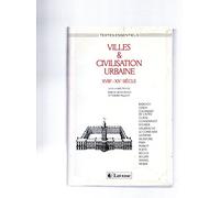 Villes et civilisation urbaine: XVIIIe-XXe siècle