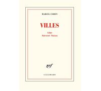 Villes Galpa - Malestroit - Waïzata - Marcel Cohen - Gallimard - broché - Roman