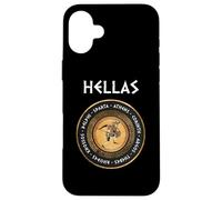Villes grecques Antiques Sparte Athènes Thèbes Hoplite Grec Coque pour iPhone 16 Plus