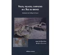 Villes, villages, campagnes de l'Age du bronze