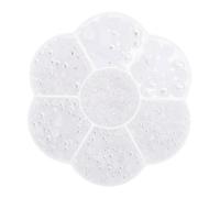 VILLFUL 1 boîte Perles Dongles Nacrées Blanches Abs Légères Accessoires Décoratifs Demi Perles pour DIY Kit Multifonction pour Artisanales