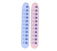 VILLFUL 1 Jeu Règle Mathématique Interactive Pour Garçon Fille Outil Apprentissage De Arithmétique Classe Décomposition Addition Soustraction Design Bleu Et Rose 2 Pièces