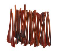 VILLFUL 10 Paires coussin pour lunettes coussinets de branches pour lunettes antidérapants derrière les gardes Coffee