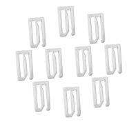 VILLFUL 10 Pièces Clips de Fixation pour Cape de Barbier Attaches Réglables pour Tablier Coiffure Accessoires Pratiques pour Usage Quotidien Salon et Domicile