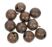 VILLFUL 10 pièces Cloches pour Collier Ajustable Clair et Fort Accessoires pour Animaux de Compagnie Grands Chiens et Chèvres Décoration Noël Bricolage
