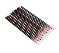 VILLFUL 10 pièces Crayons Sourcils Imperméables Crayons à Sourcils Doux et Multi Teintes pour Dessin et Remplissage Accessoire Beauté et Filles