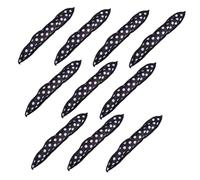 VILLFUL 10 pièces Éponges Sans Chaleur pour Cheveux Mousse Douce pour Coiffure de Nuit Outil de Curling DIY Sûr et