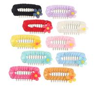 VILLFUL 10 Pièces Hairpin for Dogs and Cats Small Dog Grooming Clips Cute Barrettes for Stray Hair Control Stylish Pet Hair Accessories