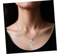 VILLFUL 10 pièces Jesus Crucifix Pendant For DIY Jewelry Making Handcrafted Religious Charms For Necklaces Bracelets Keychains And Earrings Cross Design