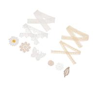 VILLFUL 10 Pièces Kit Outils de Modelage Céramique à Motifs pour Poterie Création de Textures Argile Outils Polyvalents pour Sculpture et Décoration DIY