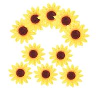 VILLFUL 10 Pièces Lot De Pinces Cheveux Tournesol Barettes Cheveux Épingle Fleur Accessoires Coiffure Pour Filles Pinces à Décoratives