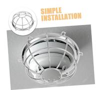 VILLFUL 10 Pièces Protection Détecteur Incendie Housse Pare-poussière Résistante et Décorative pour Têtes de Sprinkler Protection Débris et Saletés