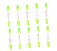 VILLFUL 10 pièces Stylo Correcteur Vernis Ongles Penne de Nettoyage des Bords Ongles pour Manucure Facile à Utiliser Réutilisable avec Dissolvant Salon et Usage Couleur Couleur Aléatoire