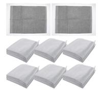 VILLFUL 100 pièces Alèses pour Animaux Absorbantes et Résistantes Tapis de Litière Confortable et Compact pour Chiots et Lapins S