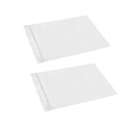 VILLFUL 100 pièces Sacs de Rangement Plastiques épais réutilisables avec Fermeture Zip pour Bijoux et Organisation Quotidienne