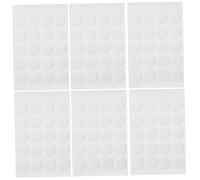VILLFUL 1000 Pièces Adhésif double face transparent disques adhésifs à double face points autocollants bandes adhésives rondes blanche