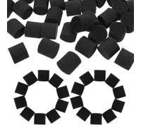 VILLFUL 100pcs Blocs D'éponge Hydroponique en Coton Mousse pour Culture Hydroponique, Outil de Jardinage Offrant Nutriments et Haute Réussite de Transplantation, Agriculture Moderne